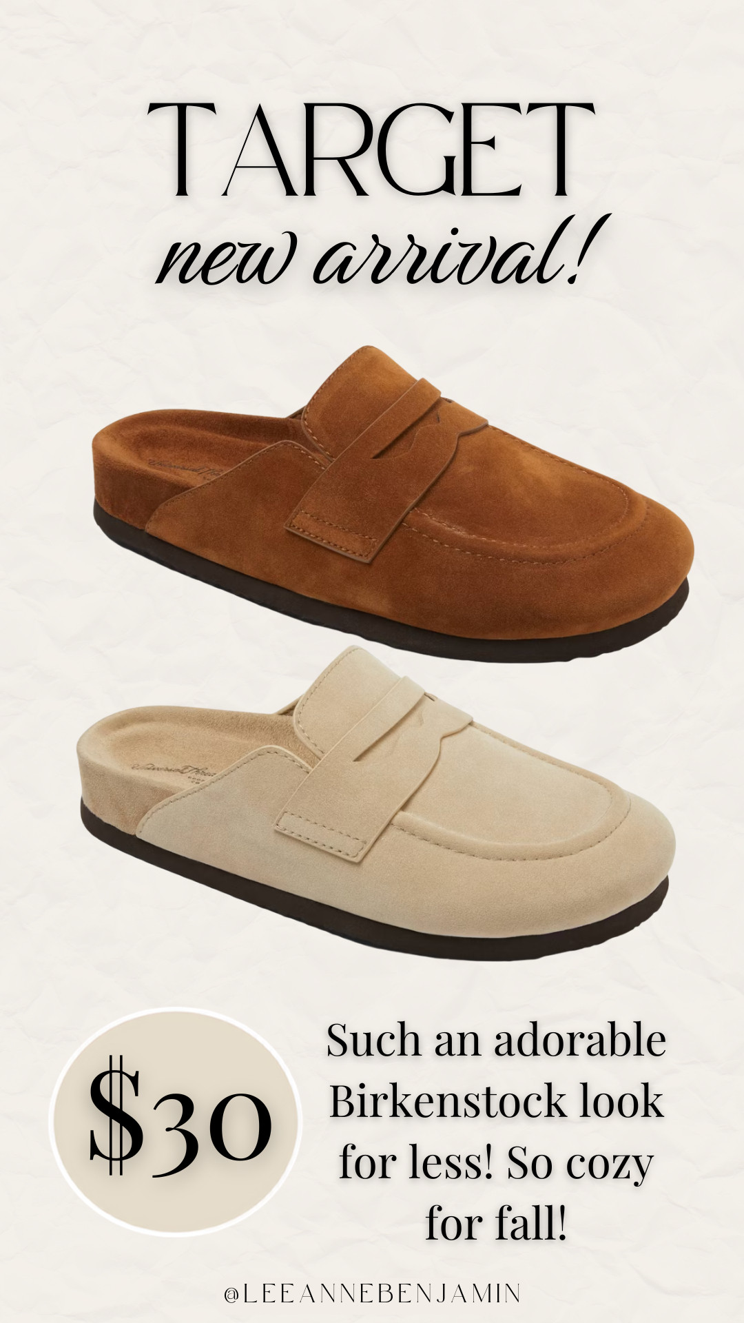 The cutest new clog arrival at Target! Loving these for fall! 

 #LTKootd #LTKmomlife #LTKOver40