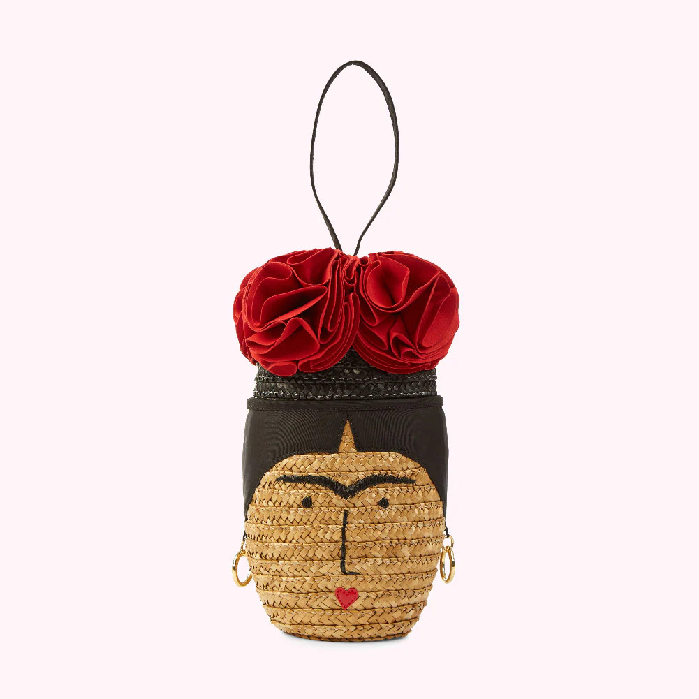 STRAW FRIDA BASKET BAG | Lulu Guinness (UK)