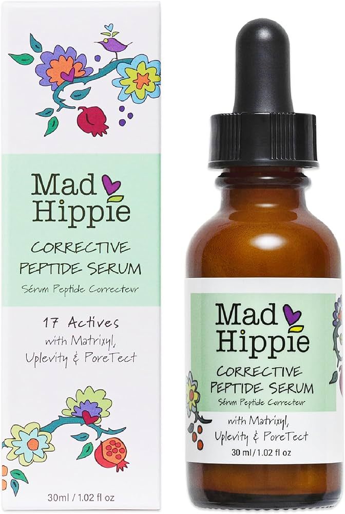 Mad Hippie Corrective Peptide Serum - Anti-Wrinkle Cream for Face, Serum for Women & Men, Skin Ti... | Amazon (US)