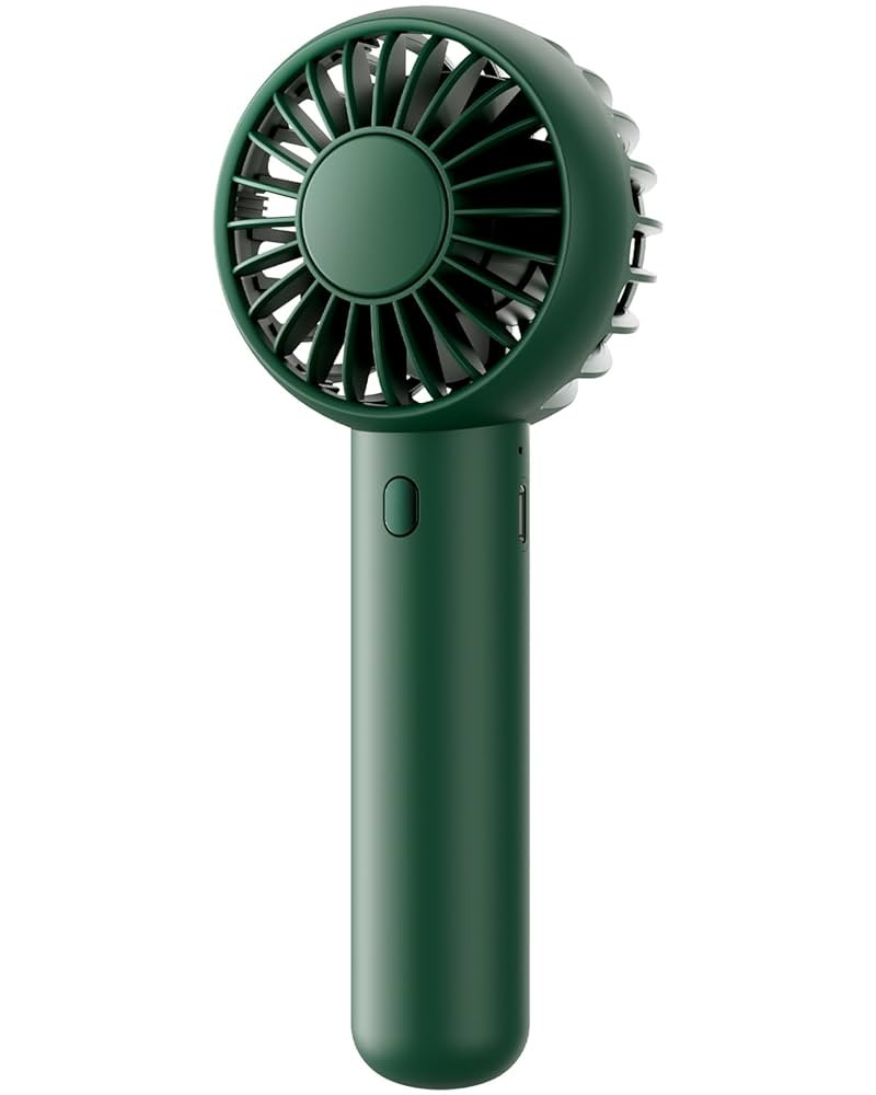 Gaiatop Mini Portable Fan, Navy Green, Cute Design, Rechargeable Battery, Handheld and Desktop, S... | Amazon (US)