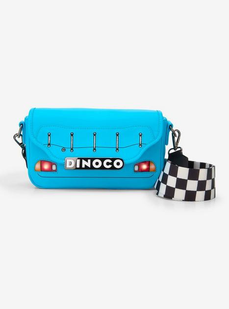 Loungefly Disney Pixars Cars Lightning McQueen Dinoco Light-Up Crossbody Bag — BoxLunch Exclusi... | BoxLunch