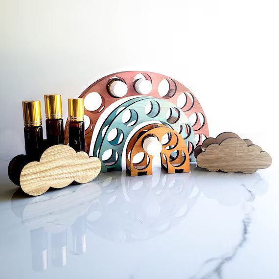 Rainbow Essential Oil Rack | Etsy | Etsy (US)