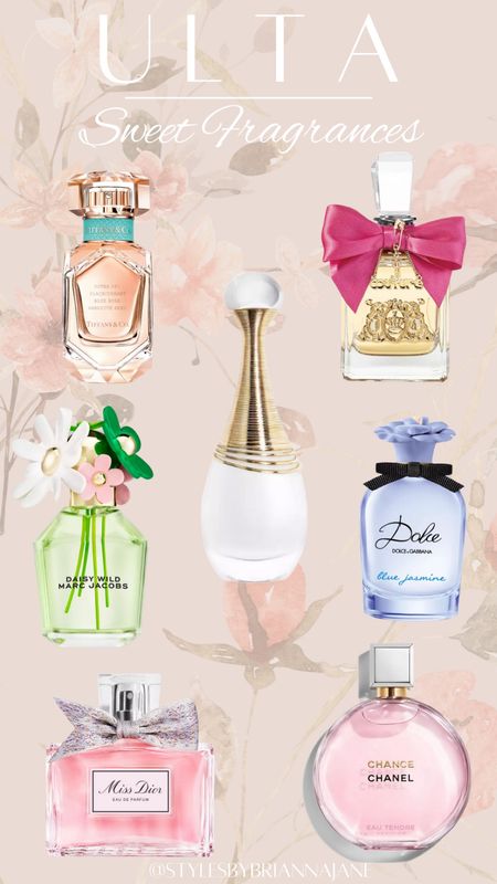 Perfumes from Ulta. Fragrances. Sweet perfumes. 

#LTKFindsUnder100 #LTKBeauty #LTKGiftGuide