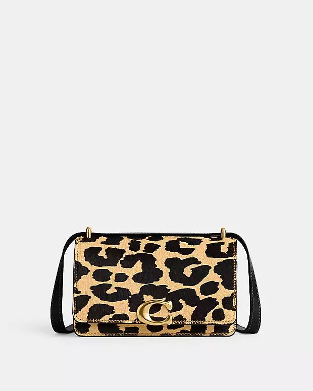 Bandit Crossbody In Haircalf With Leopard Print | Coach (US)