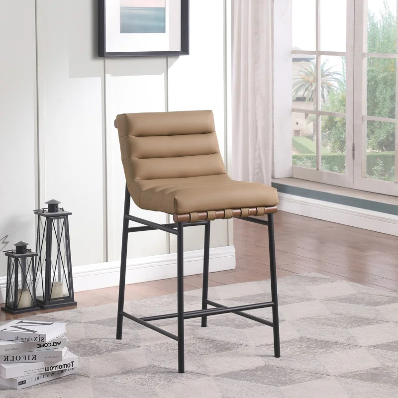 Perrone Leather Stool | Wayfair North America