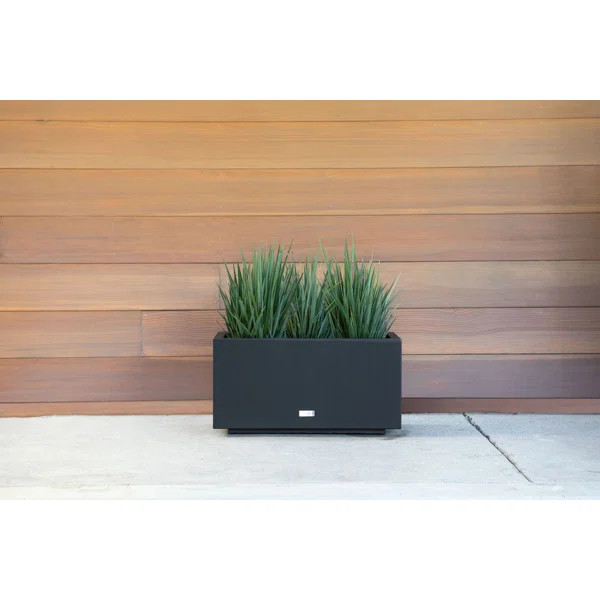 Metallic Series Galvanized Steel Planter Box | Wayfair North America