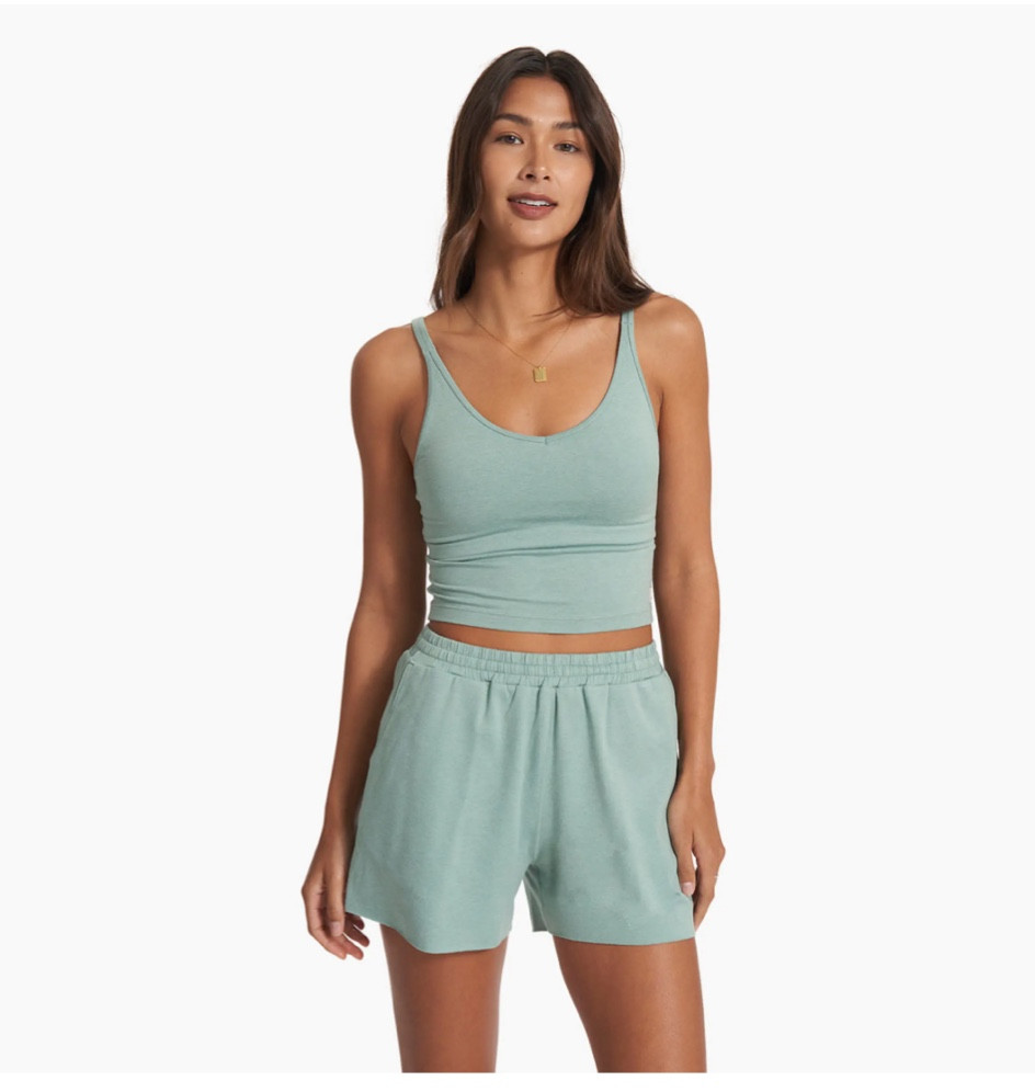 This new Celery Heather shade from Vuori (my FAV loungewear line!) is so pretty and available in a few amazing pieces. Like these two, a great sweatshirt and a super cute tennis skirt 🫶🏻 
#vuori #tennisskirt 

#LTKfit #LTKFind #LTKstyletip