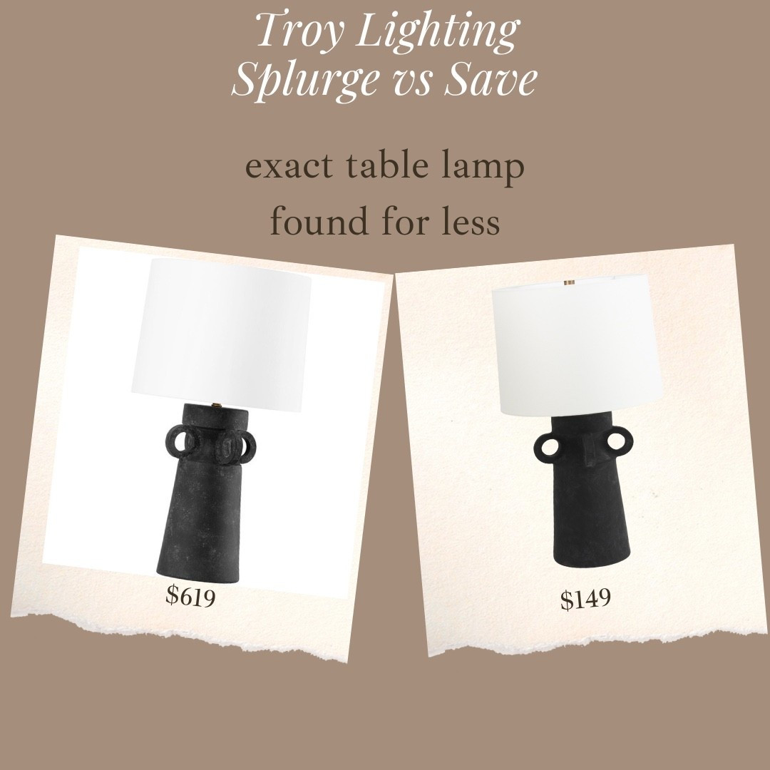 I just found the exact same Troy Lighting lamp for almost $500 off 🤯😍 

#LTKSaleAlert #LTKHome