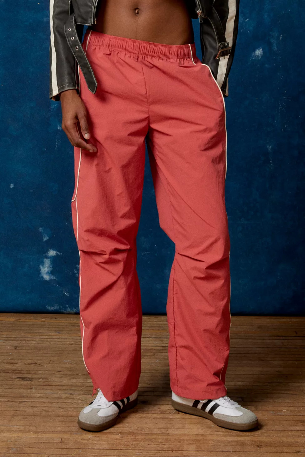 BDG Jess Nylon Straight Leg Track Pant | Urban Outfitters (US and RoW)