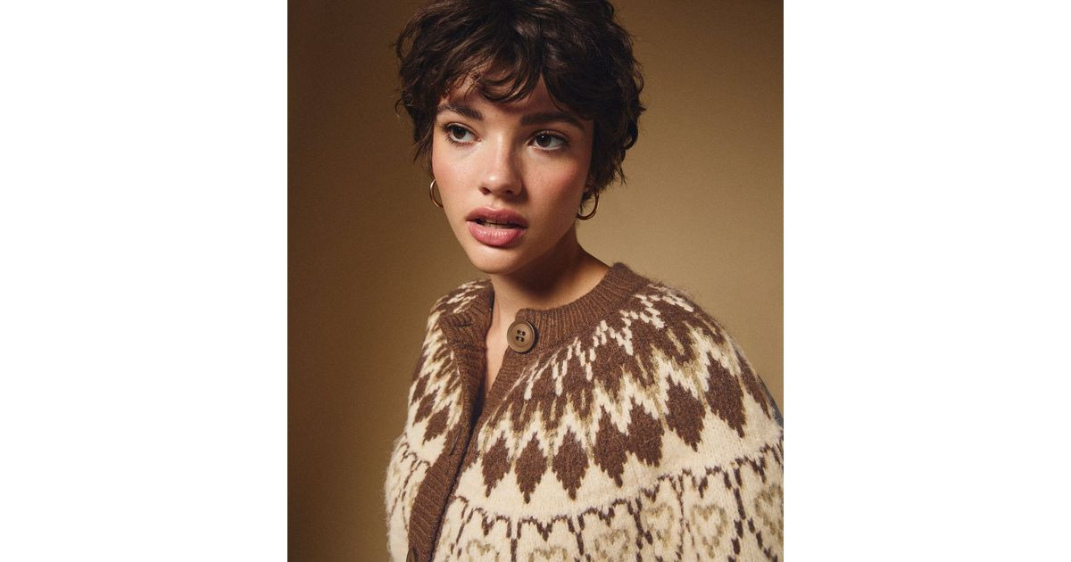 Cream Fairisle Knit Cardigan | New Look | New Look (UK)