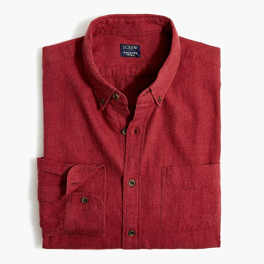 Brushed twill shirt | J.Crew Factory