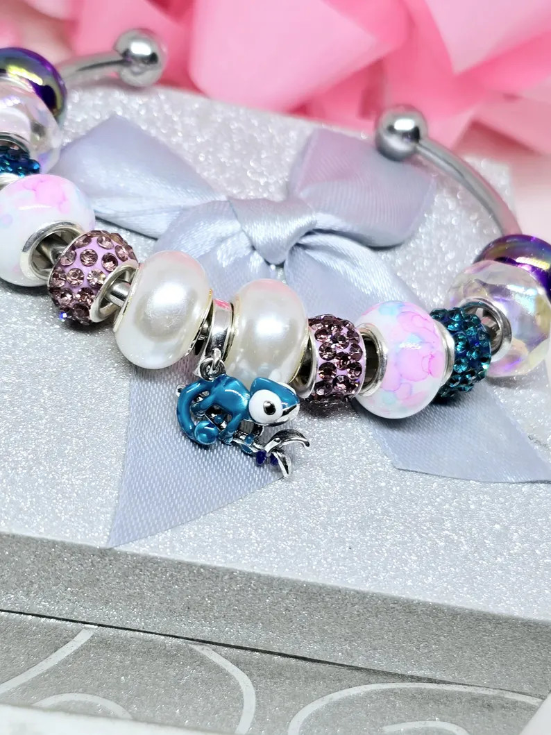 Rapunzel's Chameleon/Pandora Compatible S925 Complete Bracelet | Etsy (Global)