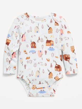 Unisex Long-Sleeve Graphic Bodysuit for Baby | Old Navy (US)