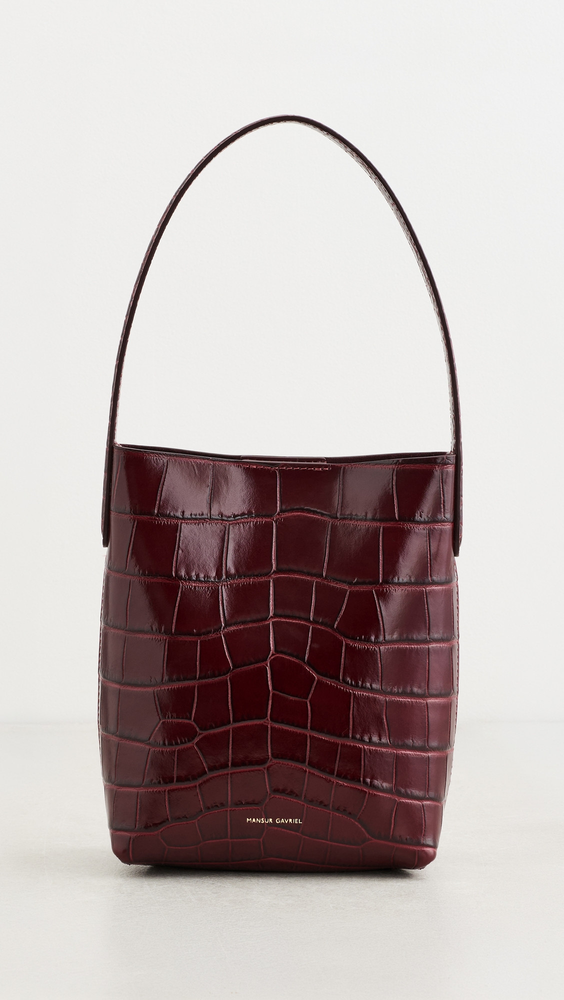 Mansur Gavriel Mini Everyday Cabas Bag Oxblood One Size | Shopbop