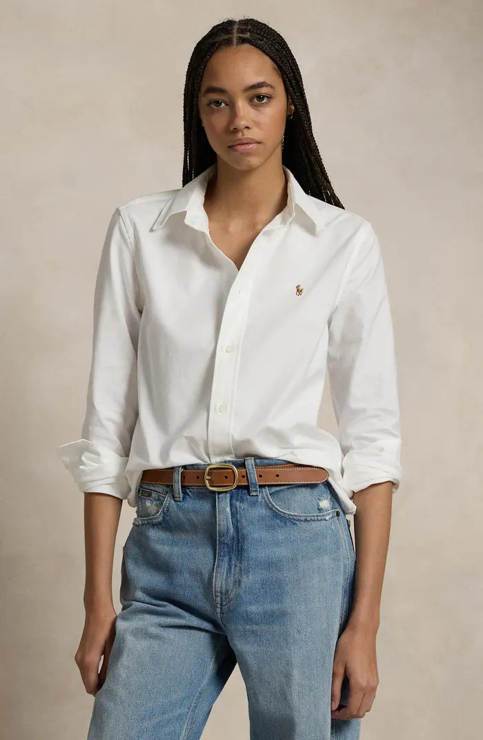 Slim Fit Stretch Oxford Shirt | Nordstrom