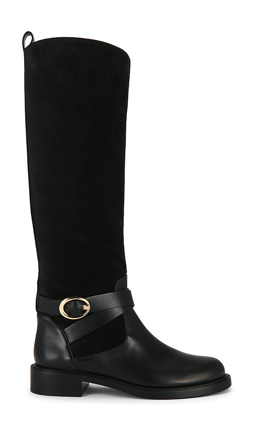 Stuart Weitzman Benni Riding Boot in Black. Size 8.5. Also in 6, 7, 7.5, 8, 9, 9.5. | Revolve Clothing (Global)