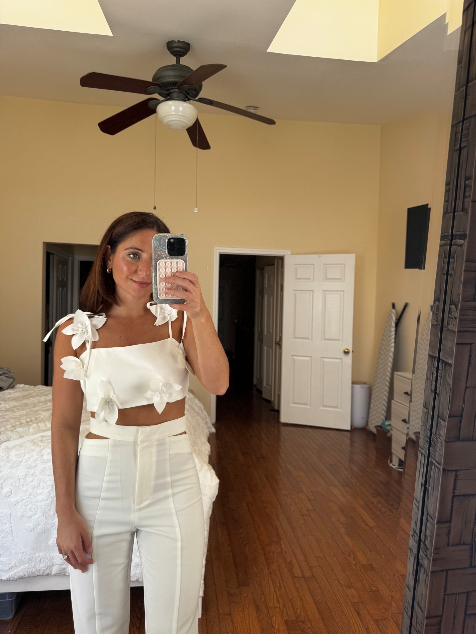 cute affordable bridal look 