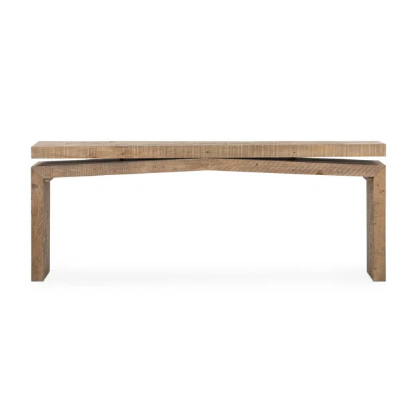 Henn 78.75'' Solid Wood Console Table | Wayfair North America