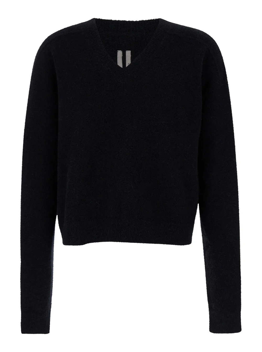 Rick Owens V-Neck Cropped Jumper | Cettire Global