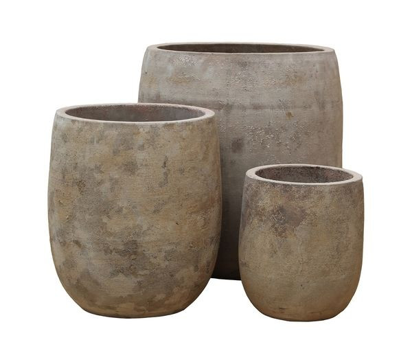 Elena Terracotta Pots, Set of 3 | Scout & Nimble