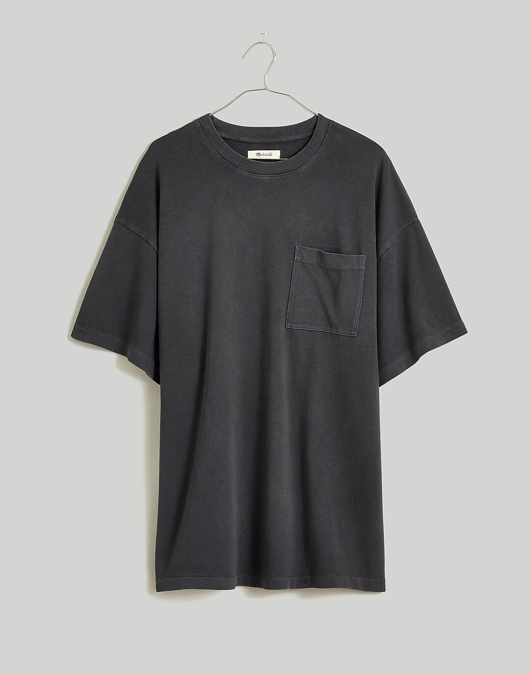 Garment-Dyed Oversized Pocket Tee | Madewell
