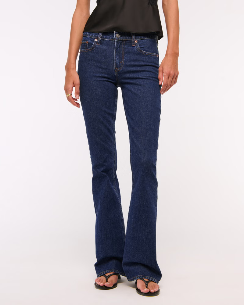 Mid Rise Bootcut Jean | Abercrombie & Fitch (US)