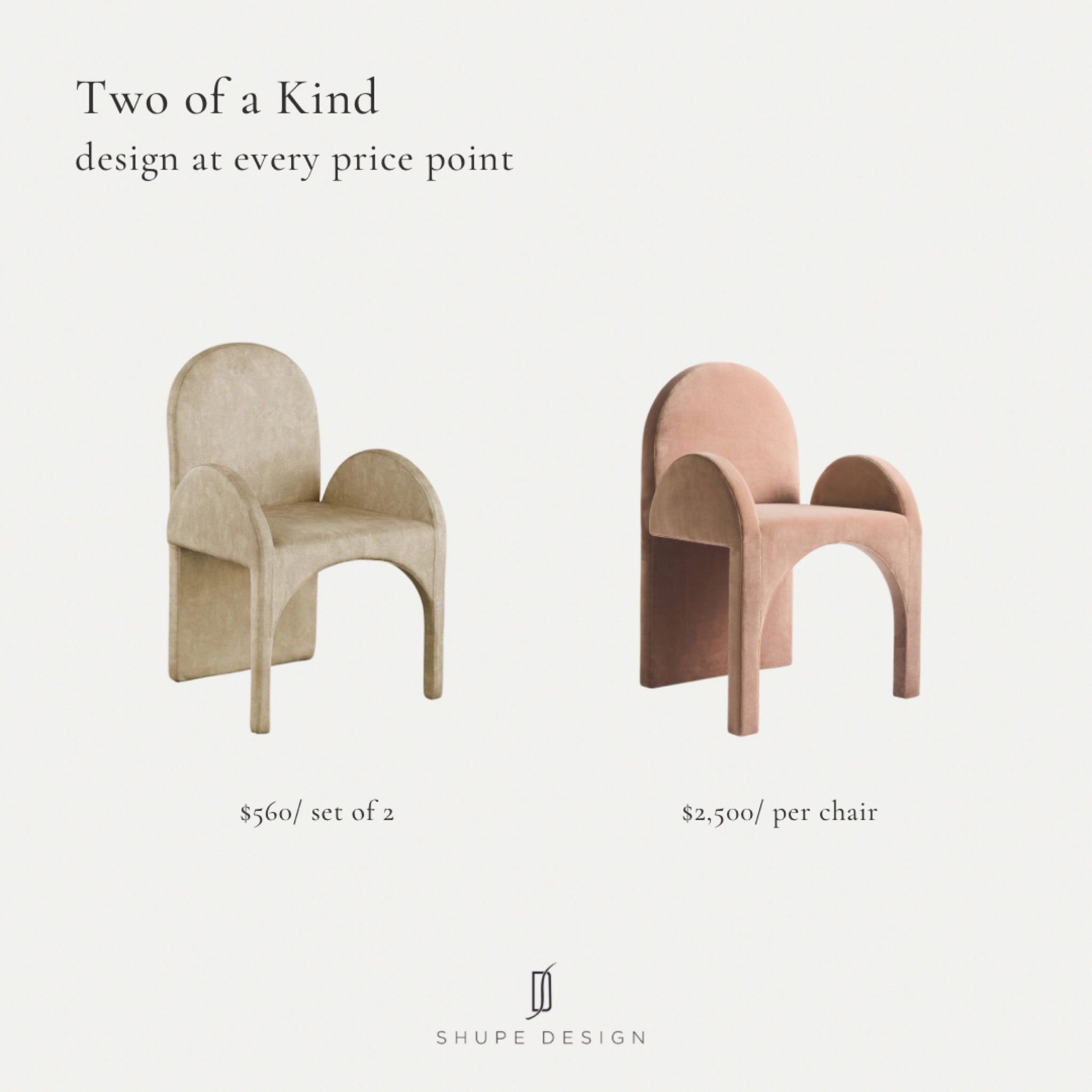 Two of every kind—velvet dining chairs 

Dining chairs | dupe | high low | velvet | furniture | wayfair 

#LTKstyletip #LTKsalealert #LTKhome