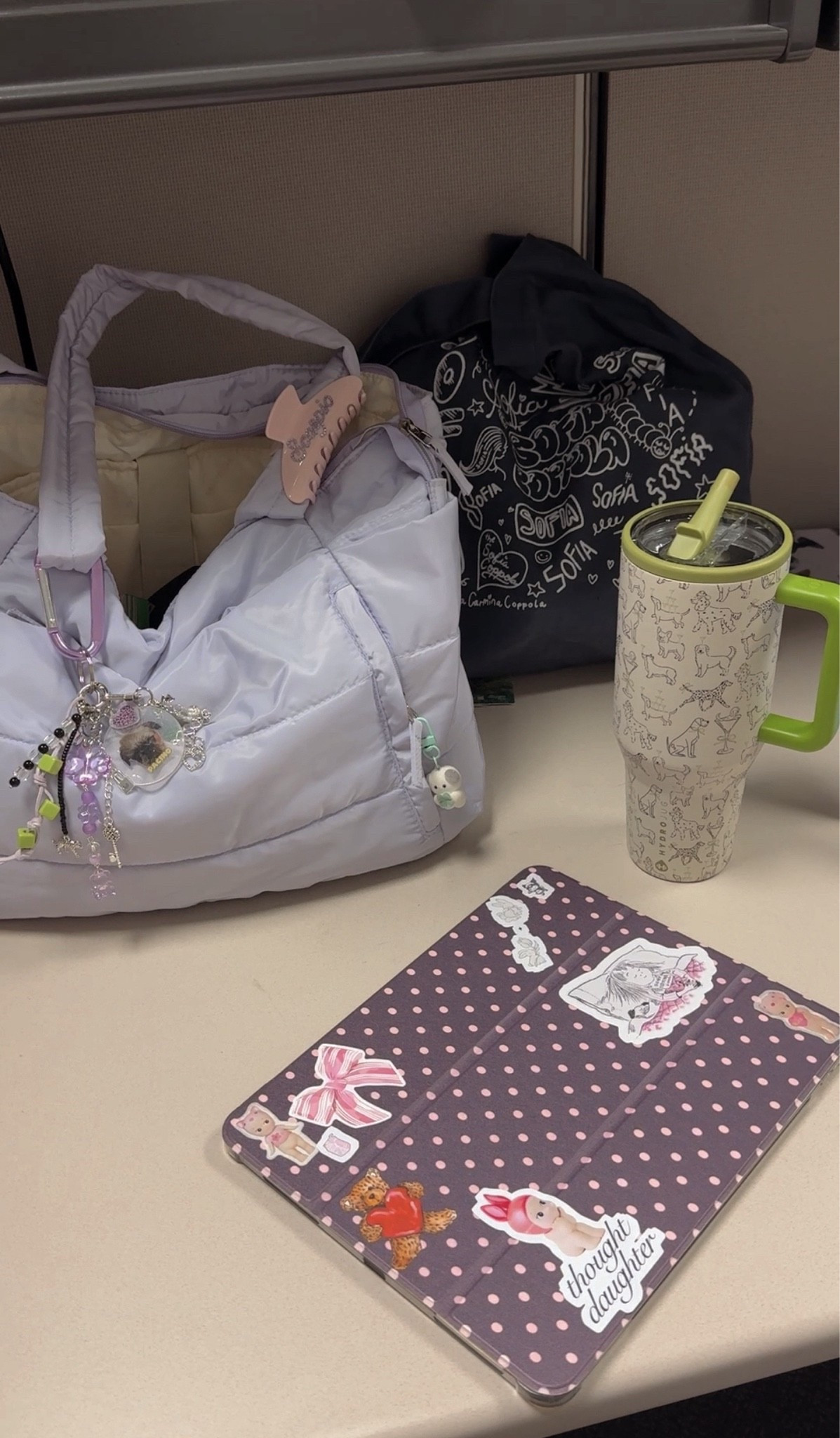 The BEST work, school, AND travel bag! So much space AND it holds a large stanley/tumblr cup with handle!! Literally so soft but  sturdy

#LTKSaleAlert #LTKWorkwear #LTKTravel
