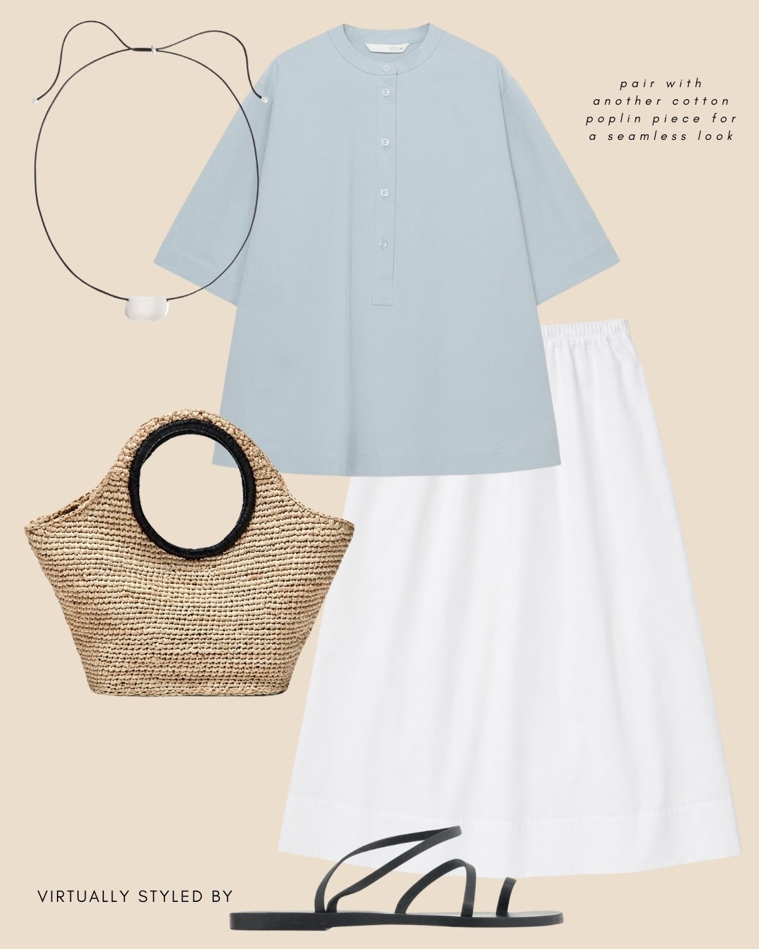 Ways to wear poplin blouse

#LTKsummer #LTKuk #LTKstyletip