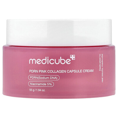 Medicube, PDRN Pink Collagen Capsule Cream, 1.94 oz (55 g) | iHerb