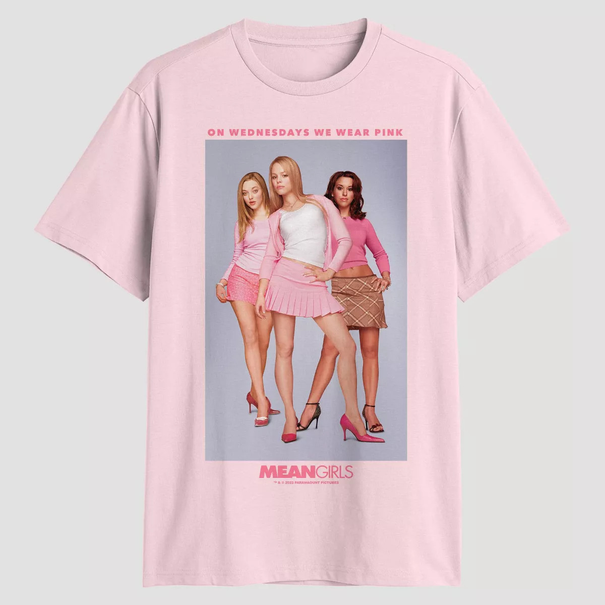 Men's Nickelodeon Mean Girls Short Sleeve Graphic T-Shirt - Pink L | Target