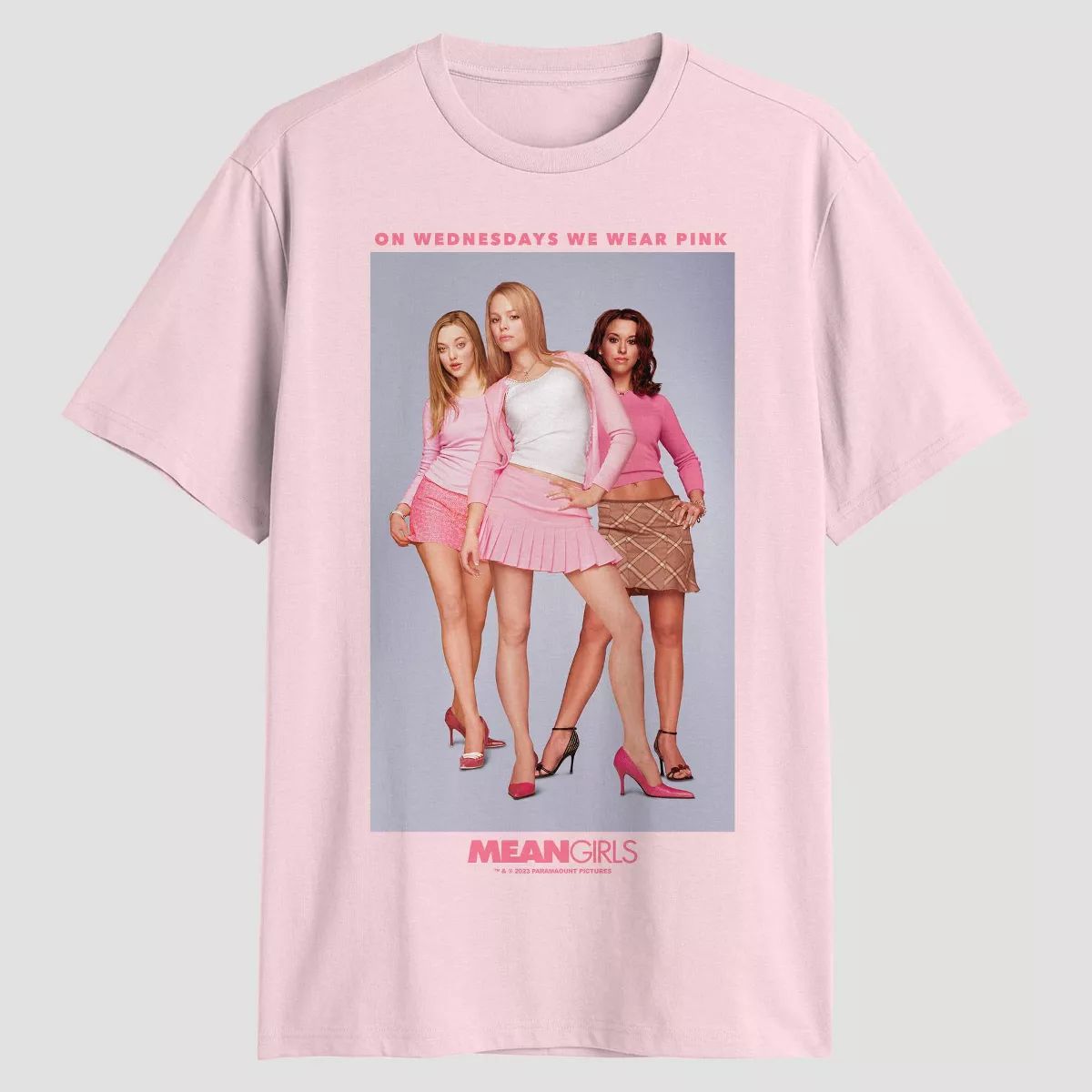 Men's Nickelodeon Mean Girls Short Sleeve Graphic T-Shirt - Pink L | Target