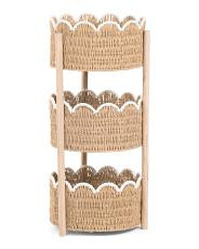 Scallop Trim Tiered Tower | TJ Maxx