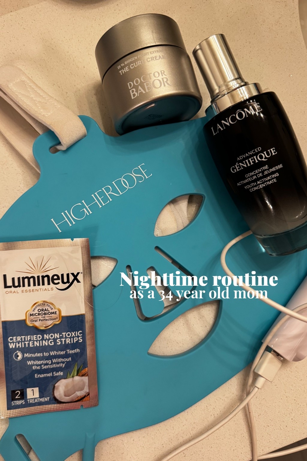 My favorite night time routine products! #facemask #ledmask #nighttimeroutine #skincareroutine #skincare #teethwhitening #skimcaremusthaves #gifts #giftformom #giftguide #giftable #healthyskin #glowingskin #presentsformom 

#LTKBeauty #LTKPetite #LTKStyleTip
