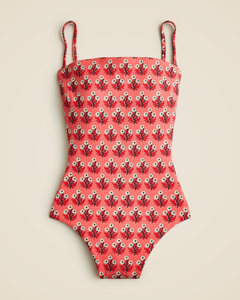 Gemma bandeau one-piece in Classic Sculpt™ | J. Crew US