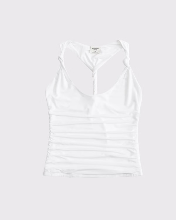 Women's Knotted Halter Top | Women's Tops | Abercrombie.com | Abercrombie & Fitch (US)