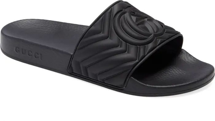 Gucci Matelassé Slide Sandal | Nordstrom | Nordstrom