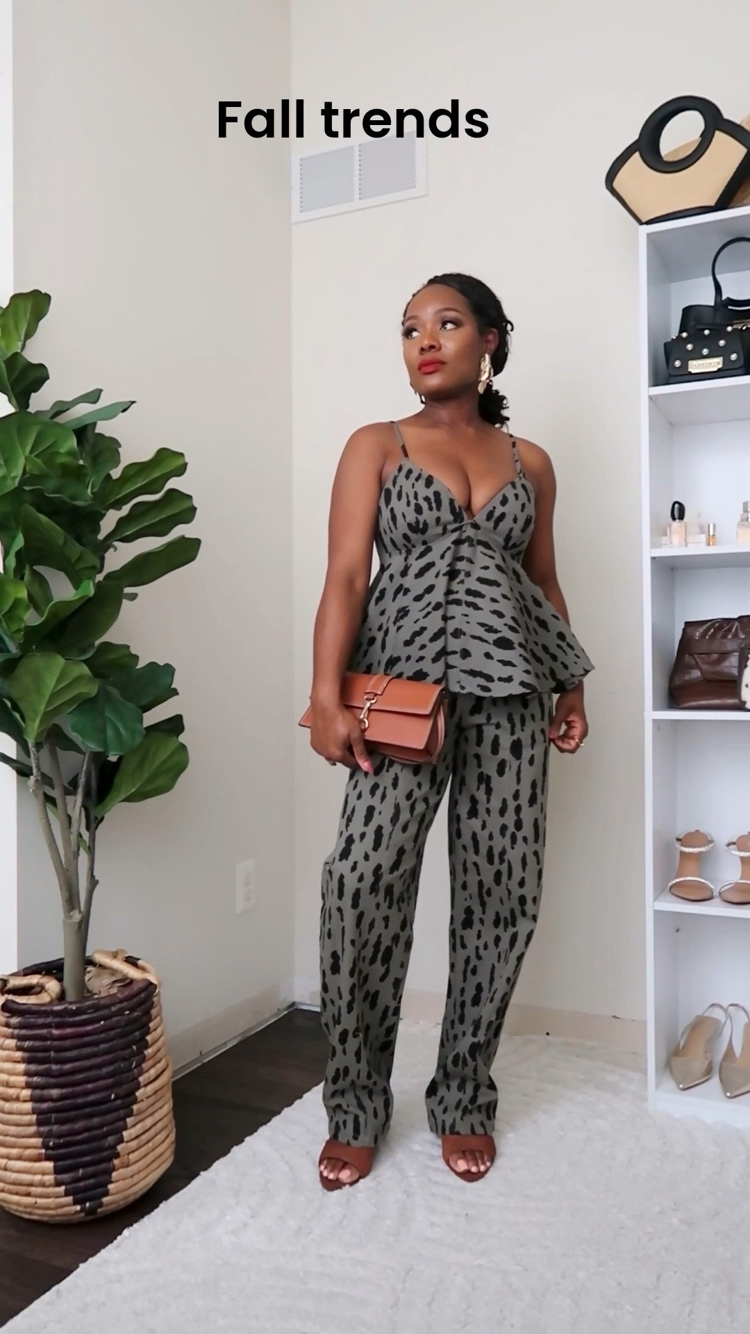 Fall outfit. Animal print set. Shop the look. #walmartfashion #fallstyles #falltrends #falloutfit 

#LTKStyleTip #LTKFindsUnder100 #LTKSeasonal