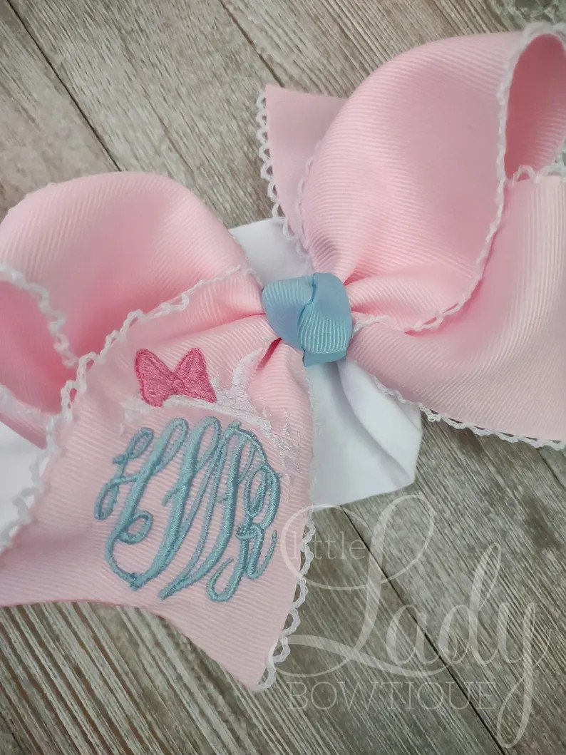 Princess Castle Hairbow - Fairytale Bows - Personalized Bows for Girls - Baby Headband Bows - Cus... | Etsy (US)