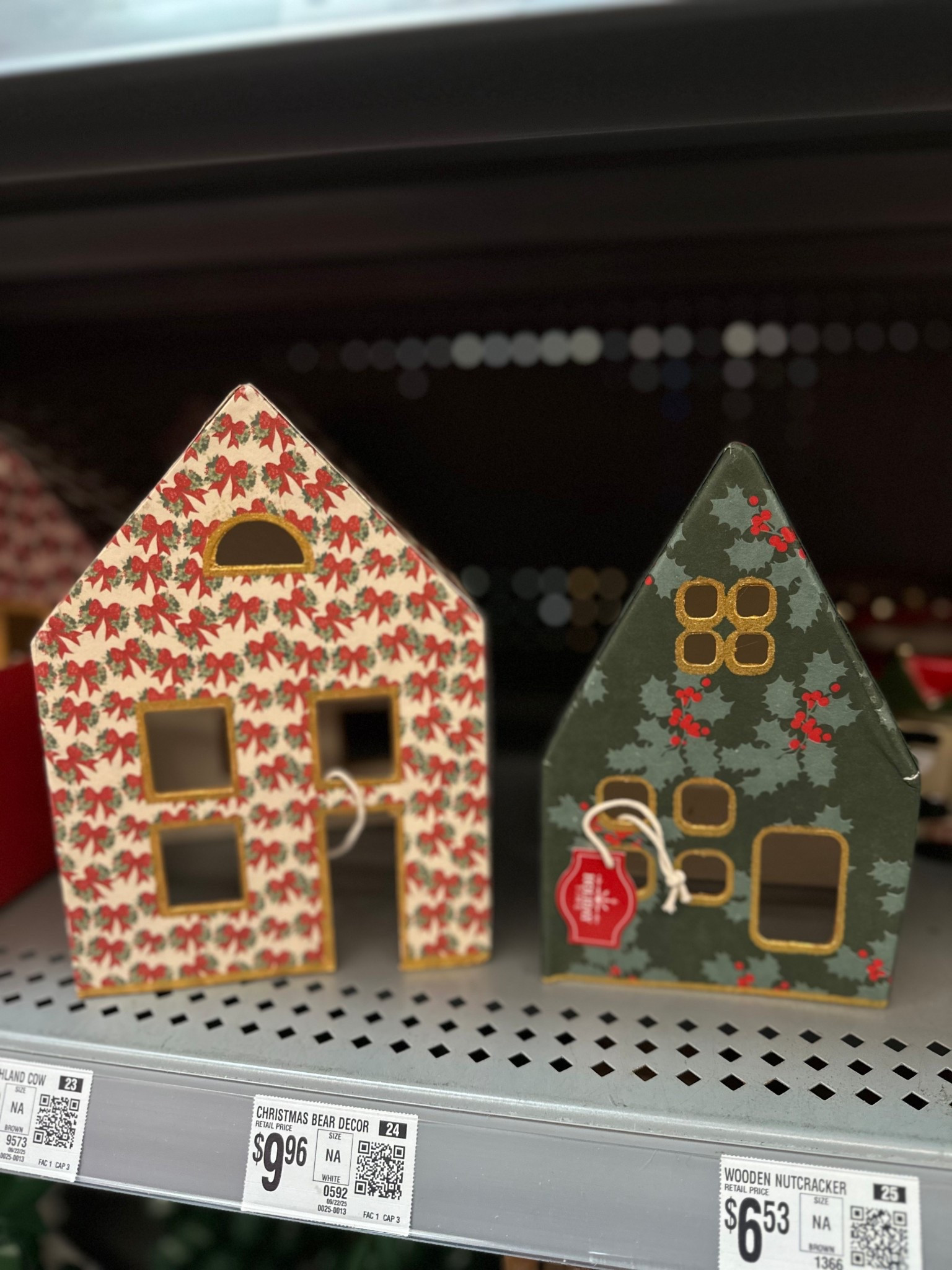 Cutest brand new Walmart paper Mache houses!!! Super nostalgic 🥹🎄❤️

#LTKFamily #LTKHoliday