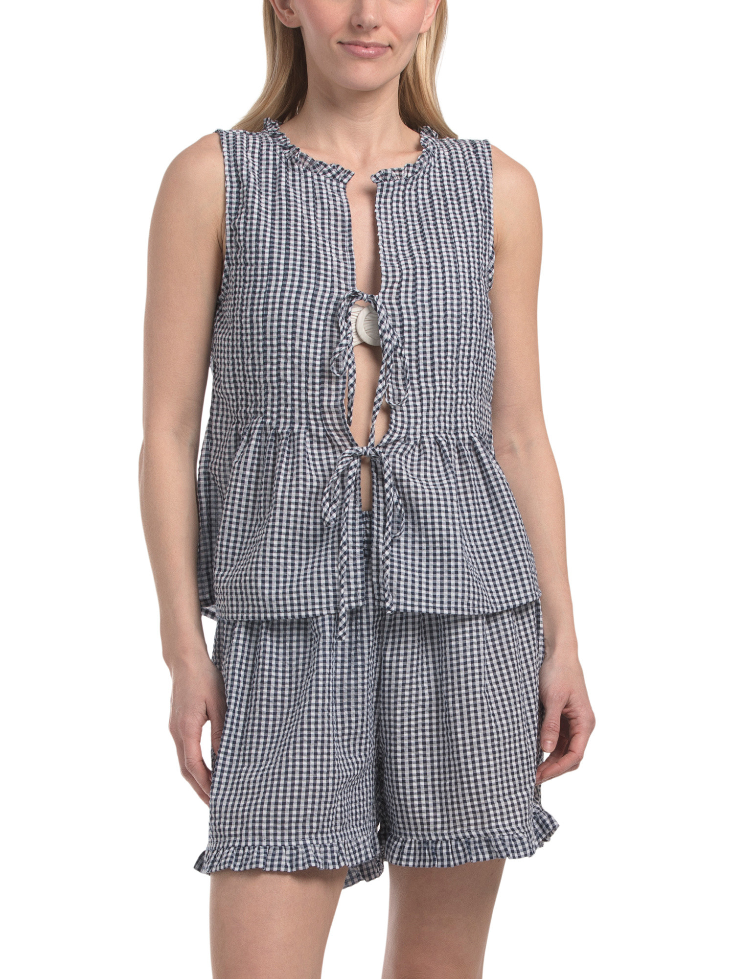 Gingham Cover-up Collection | TJ Maxx