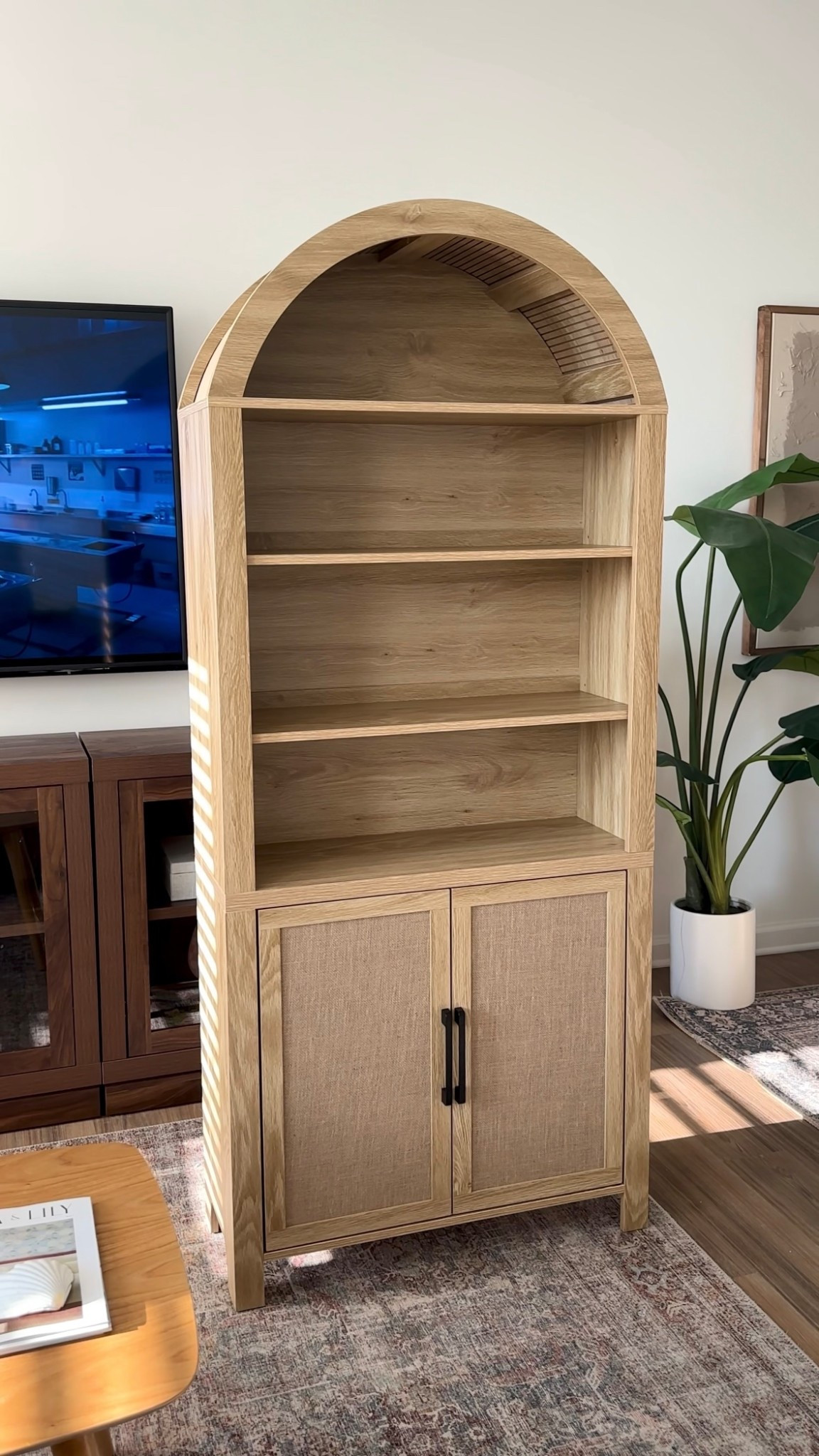 arched bookshelf, arched cabinet, bookshelf, living room furniture, office furniture, home decor, decorating, Walmart finds, Amazon finds

#LTKSeasonal #LTKHome