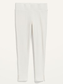 High-Waisted Cozy Rib-Knit Lounge Leggings for Women | Old Navy (US)