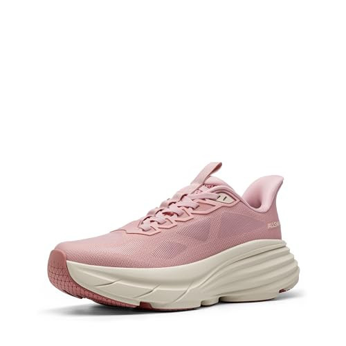 ALLSWIFIT Women's Slip On Walking Shoes Sneakers,Size 7.5,Pink | Amazon (US)
