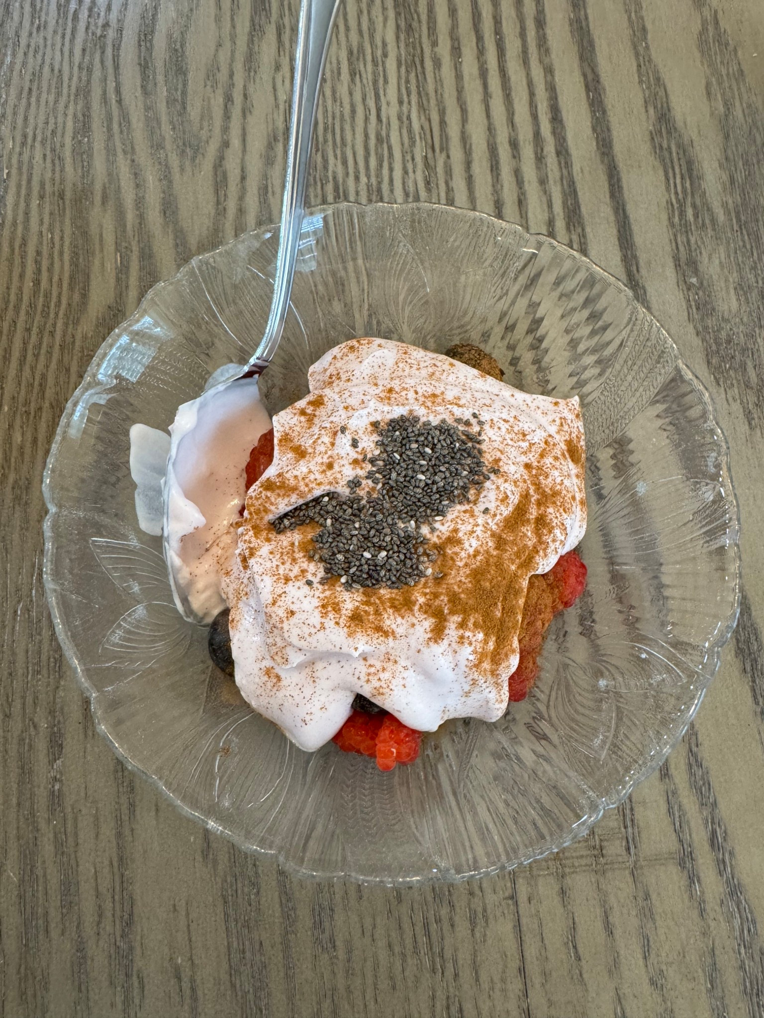 Breakfast ✨

My literal favorite breakfast that I eat daily and if I don’t have it for breakfast, I’ll make it a snack :) 

Berry bowl but add some cinnamon with strawberry cheesecake Greek yogurt and then a dash more cinnamon with chia seeds sprinkled on top. (Add granola if you desire) 
I’ve also got my youngest son eating this daily to get his nutrients in 🫶

Healthy skin and bodies start within. So before I even think about exercising, the fuel I put into my body (or my sons bodies) is just as important as the movement 💪

#LTKfitnessgoals #LTKBeauty #LTKfoodie