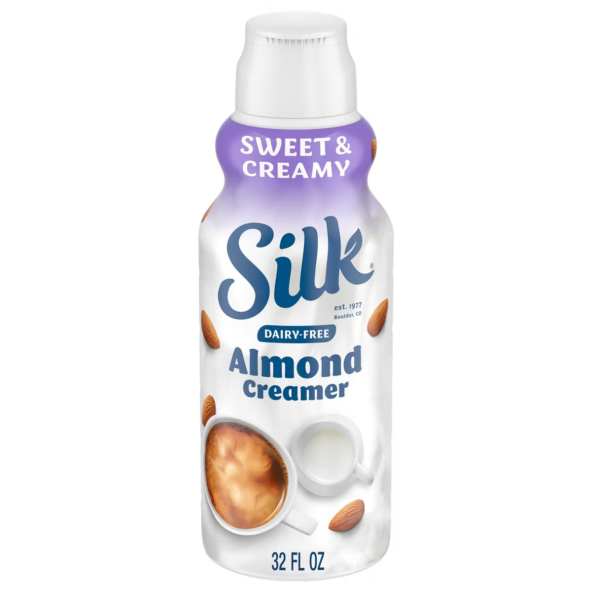 Silk Sweet & Creamy Almond Creamer - 32 fl oz (1qt) Bottle | Target