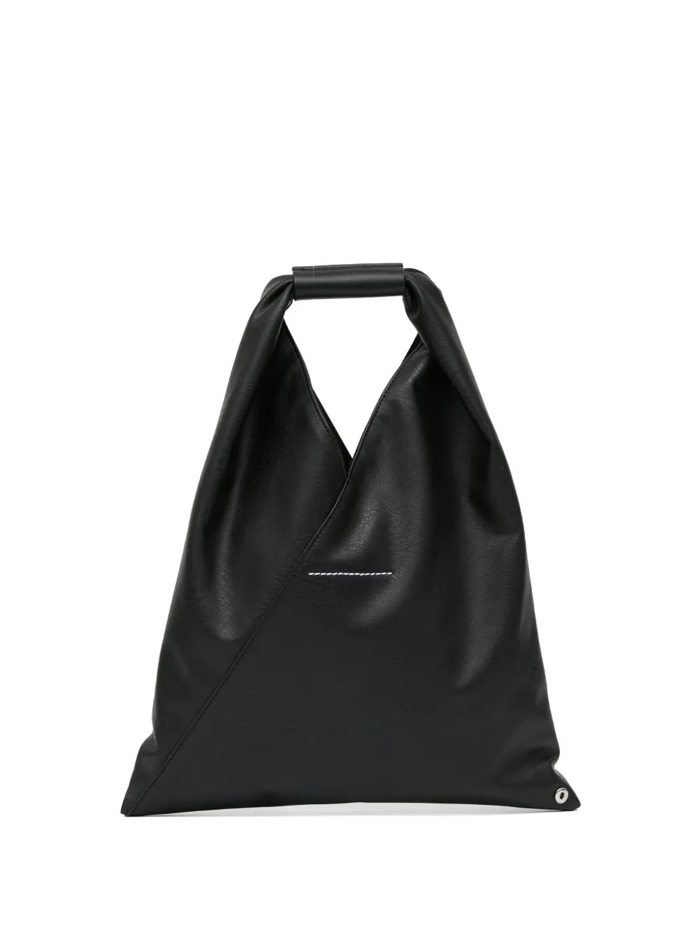 MM6 Maison Margiela Japanese triangular tote bag - Black | Farfetch Global