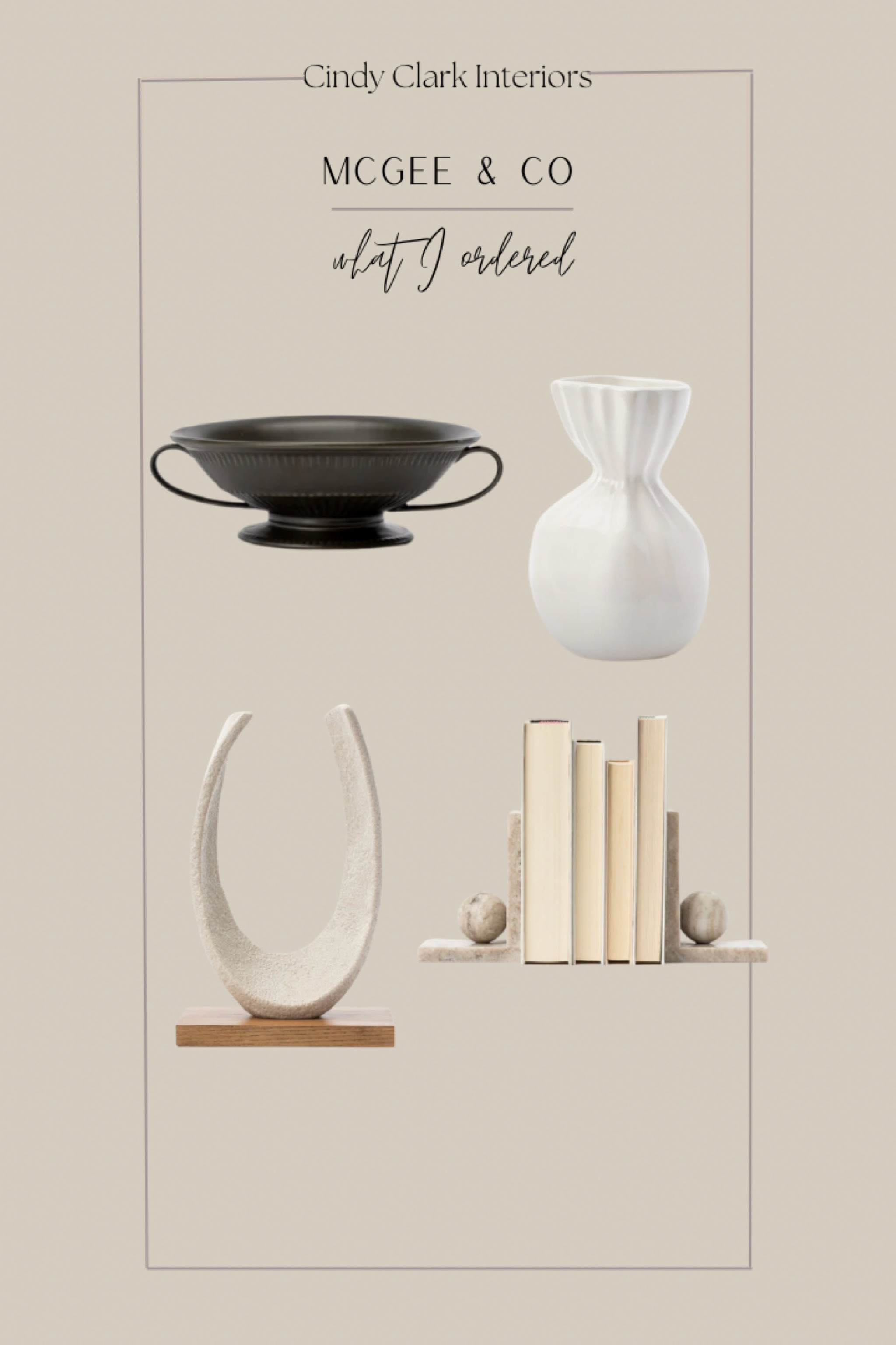 McGee & Co curated picks! I just purchased all of these to refresh my floating shelves. Use my code CINDY20 now thru June 27th! 

Shelf styling, decor

#LTKunder100 #LTKsalealert #LTKhome