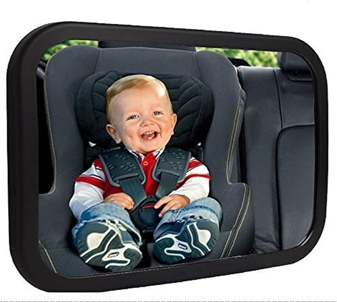 Shynerk Baby Car Mirror, Rear Facing Car Seat Mirror Safety for Infant Newborn, Baby Mirror with ... | Amazon (US)