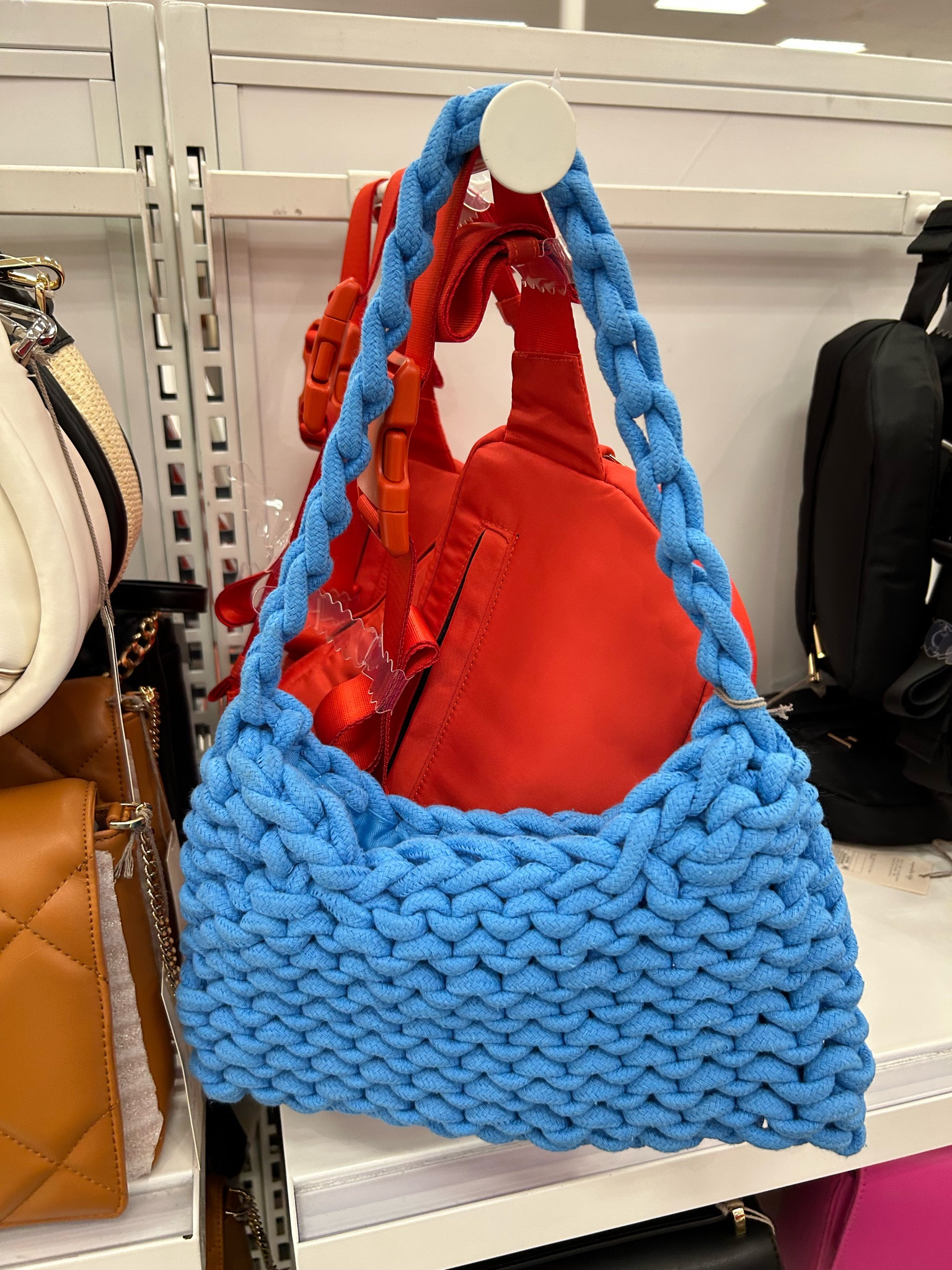 Regretting NOT buying this bag 🥲 target just has some of the cutest accessories. I may need to go back a purchase this 💙

#LTKFind #LTKitbag #LTKunder50